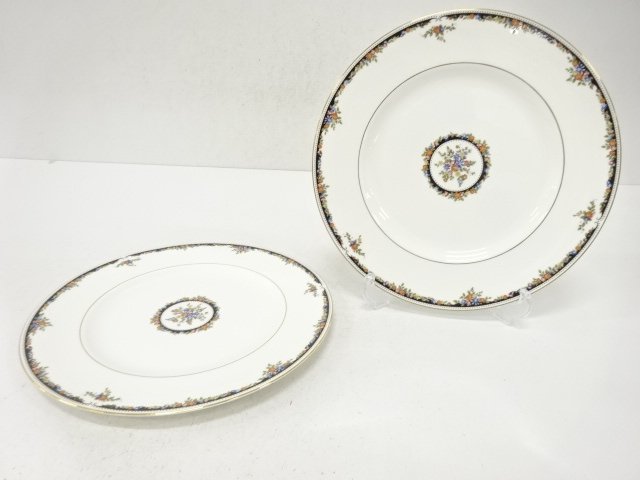 JAPANESE COLLECTIBLE / WEDGWOOD WEDGWOOD OSBORNE PLATE PAIR (27.5CM) W